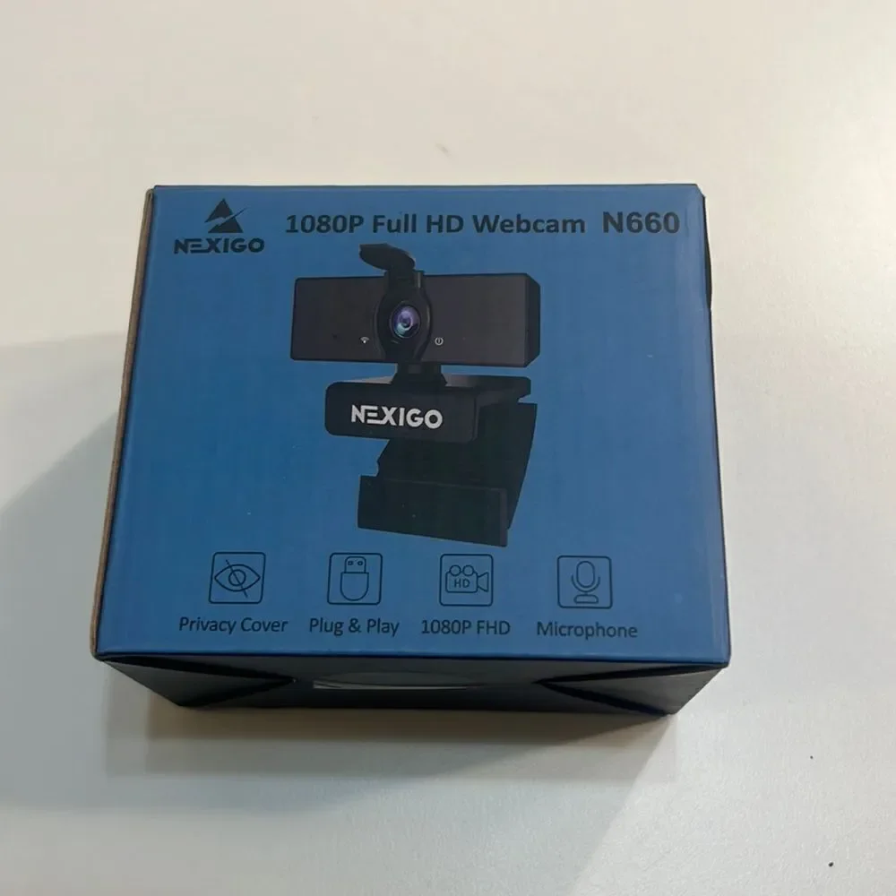 NexiGo 1080P Business Webcam with Software Dual Microphone‎